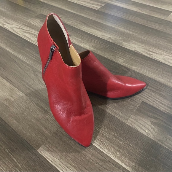 lucky brand red shoes